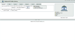 Desktop Screenshot of catalog.wadsworthlibrary.com